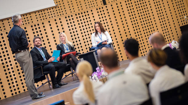 istock Business people in seminar at auditorium 959533634