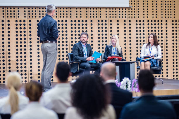 istock Business people in seminar at auditorium 959533640