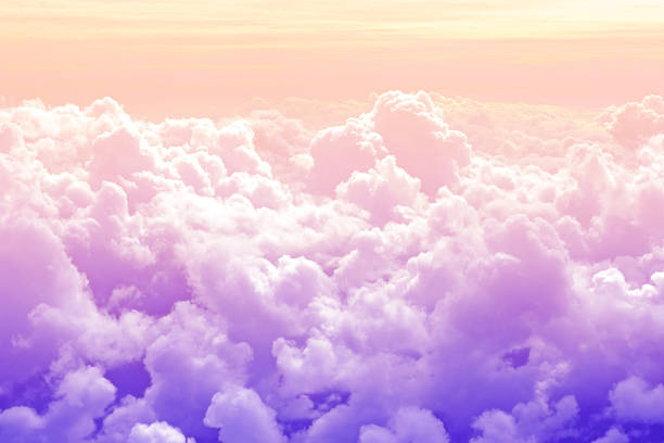 istock above cloudy blue sky in sweet candy pastel color 959536128