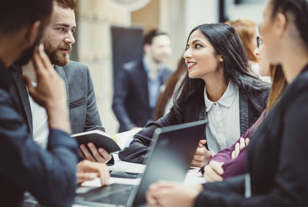 istock Business People at a Conference Meeting 959536736