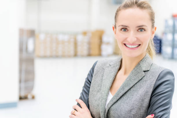 istock Smiling businesswoman 959538546