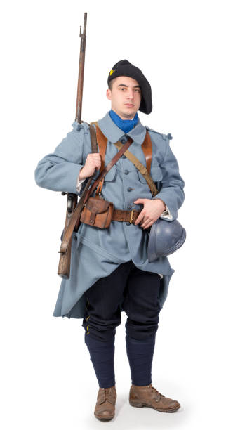 istock French soldier 1914 1918 isolated on a white background 959547342