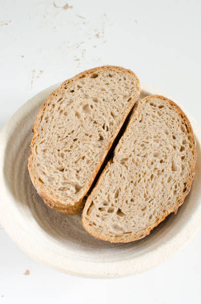 istock Wheat homemade sourdough bread with buckwheat flour 959559492