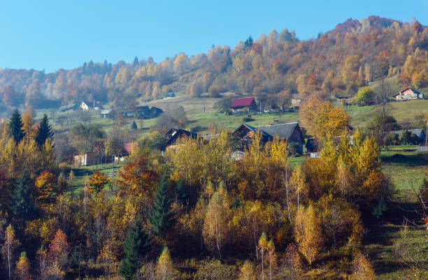 istock Autumn Carpathian mountains, Ukraine 959559622