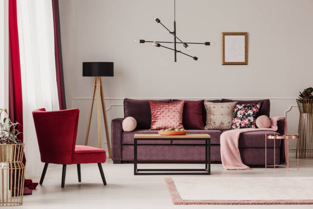 istock Mockup in living room interior 959564920
