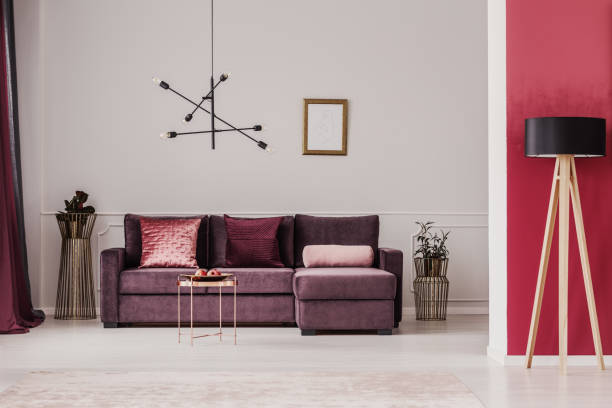 istock Lamp in sophisticated living room 959564932