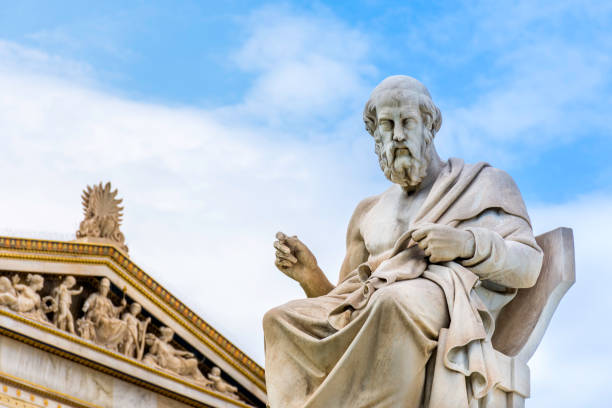istock Statue of ancient Greek philosopher Plato in Athens 959577422