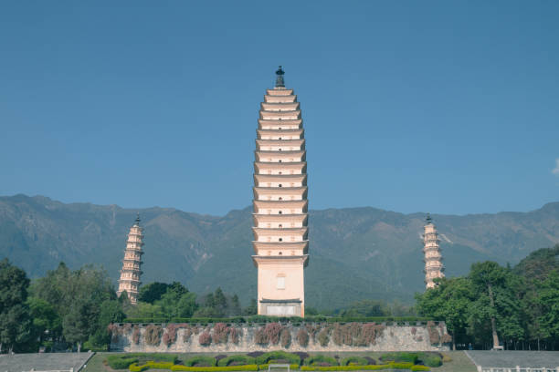 istock Dali Three Towers in Yunnan, China 959585136