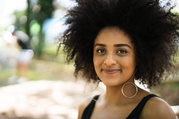 istock Afro young descent woman portrait 959599806