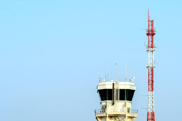 istock air tower control with soft-focus and over light in the background 959614960