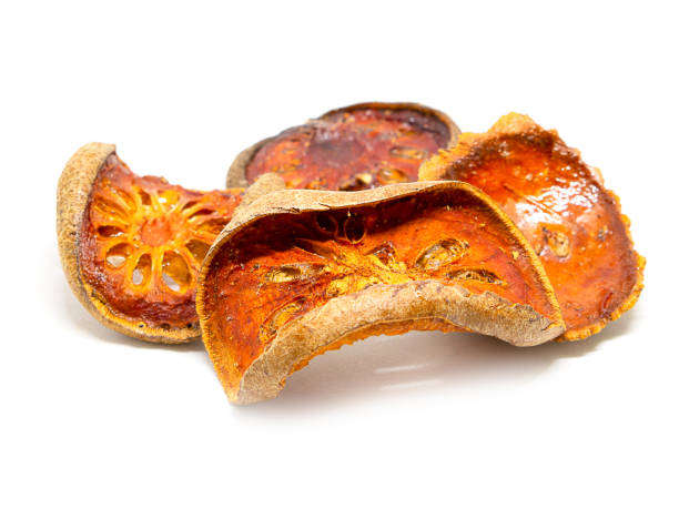 istock Dried herbs and dried bael fruit , Bael dry. 959617424