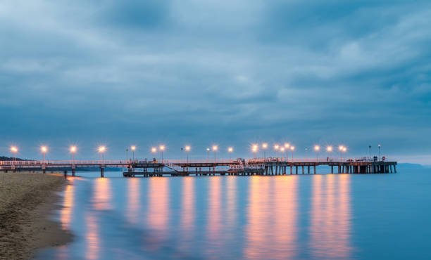 istock GDANSK, POLAND, AUGUST 2014.Sunset on the baltic seashore. 959617688