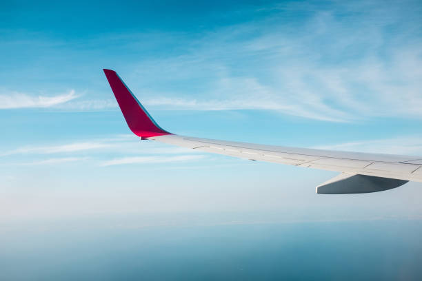 istock View from the window of an airplane 959618192