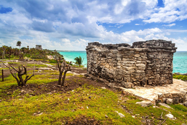 istock Archaeological ruins of Tulum in Mexico 959642246