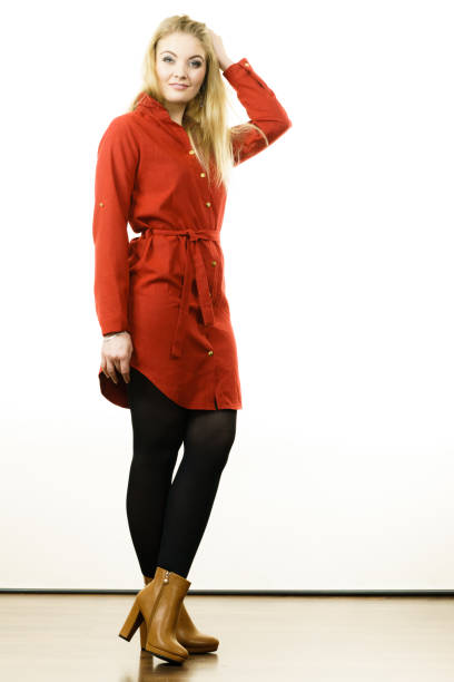 istock Woman presenting autumn outfit 959642372