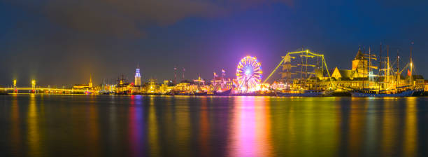 istock Evening view on Kampen at the river IJssel 959642404