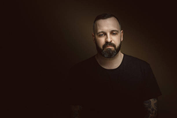 istock Young bearded man portrait 959648240