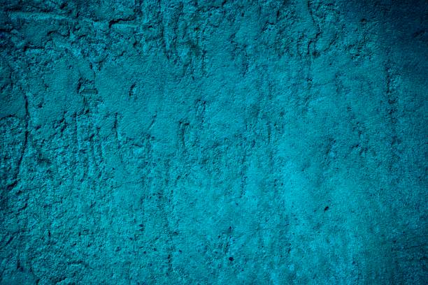 istock Ultra marina Plaster concrete texture, stone surface, rock cracked background for postcard 959651758