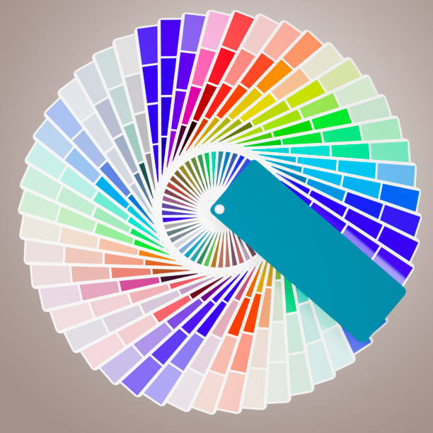 istock 3d Pantone color palette guides 959658162