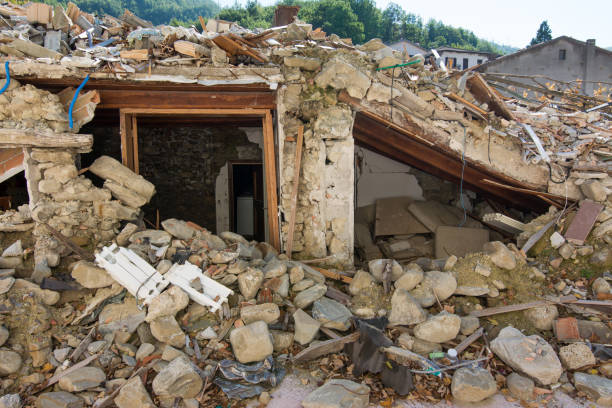 istock City destroyed by an earthquake 959661762