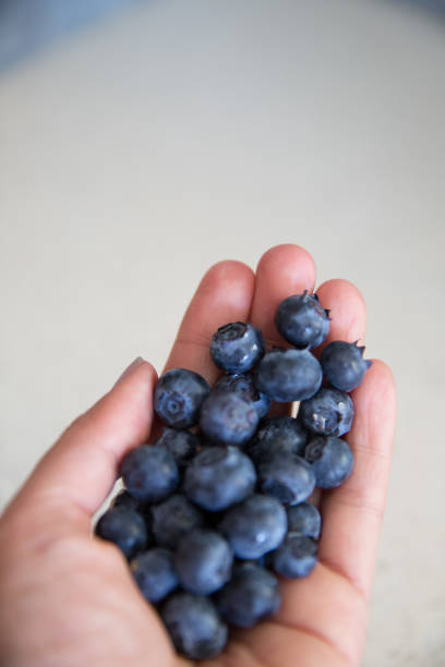 istock Woman holding blueberries 959688772