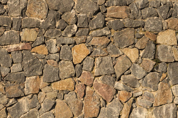 istock background - masonry made of natural stone (foundation, socle). 959692780