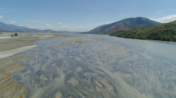 istock Landscape of parched river Philippines,Luzon 959693584