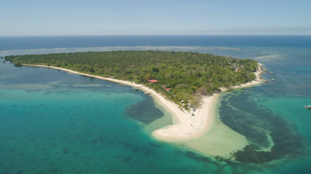 istock Tropical island Magalawa with beach 959693744