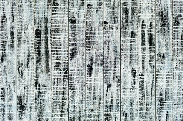 istock wooden wall painted black and white paints 959693768