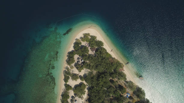 istock Tropical island Putipot with beach 959693802