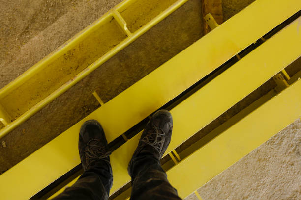 istock Male feet standing 959695216