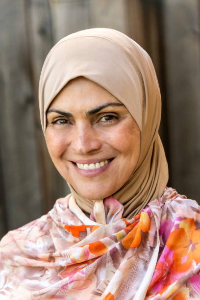 istock Muslim mature woman looking at the camera 959705498