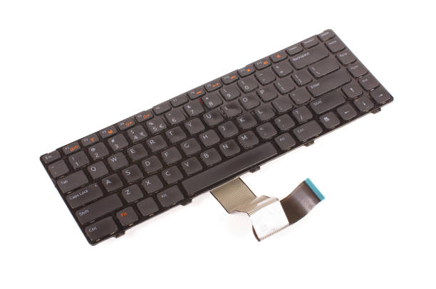 istock Laptop keyboard replacement isolated on the white background 959705826