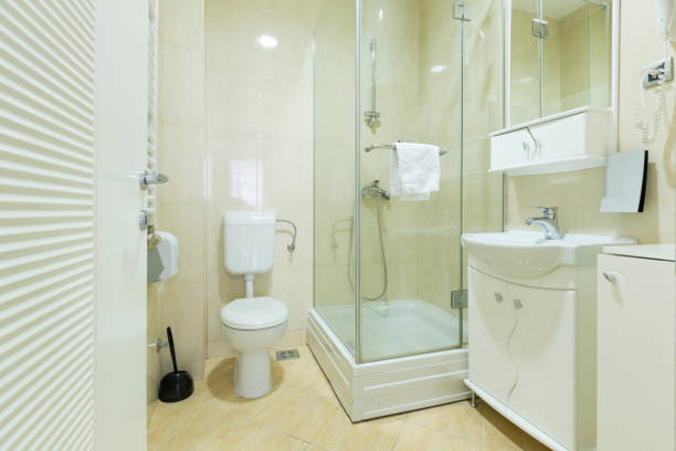 istock Interior of a hotel bathroom 959713542