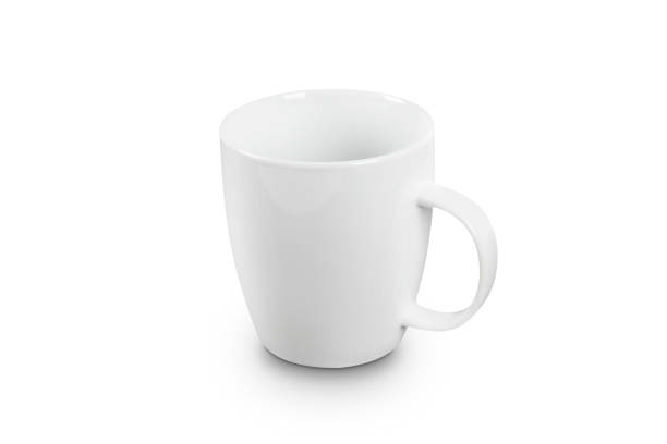 istock White Cup with space for logo - contains clipping paths. 959716806