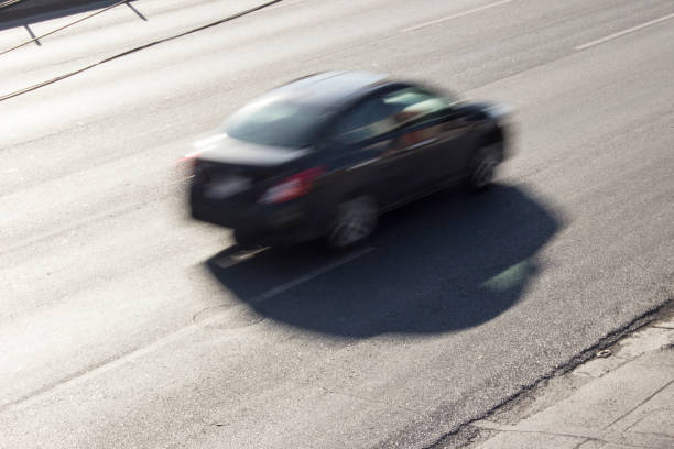 istock Black street car in motion 959723246