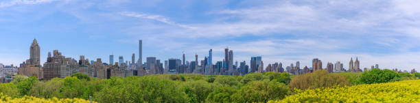 istock Panorama of midtown Manhattan skyline over central park 959733174