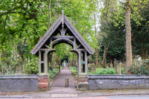 istock Walkway Lead to Church Cemetery 959738694