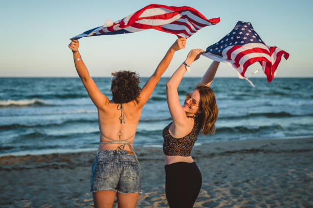 istock Joyful American girls 959744322