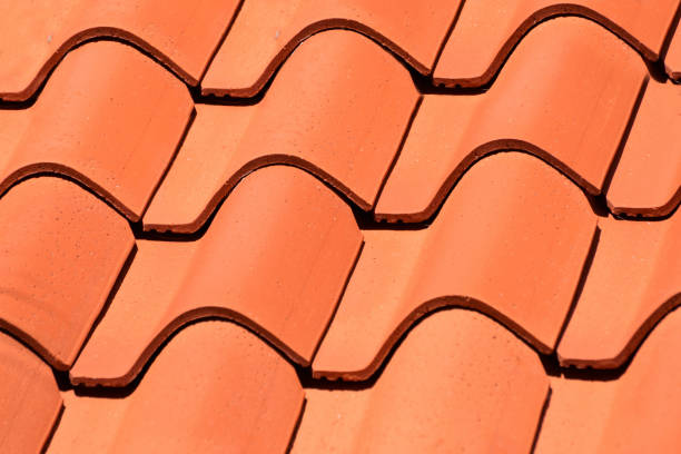 istock Orange Roof Tile Abstract 959749566