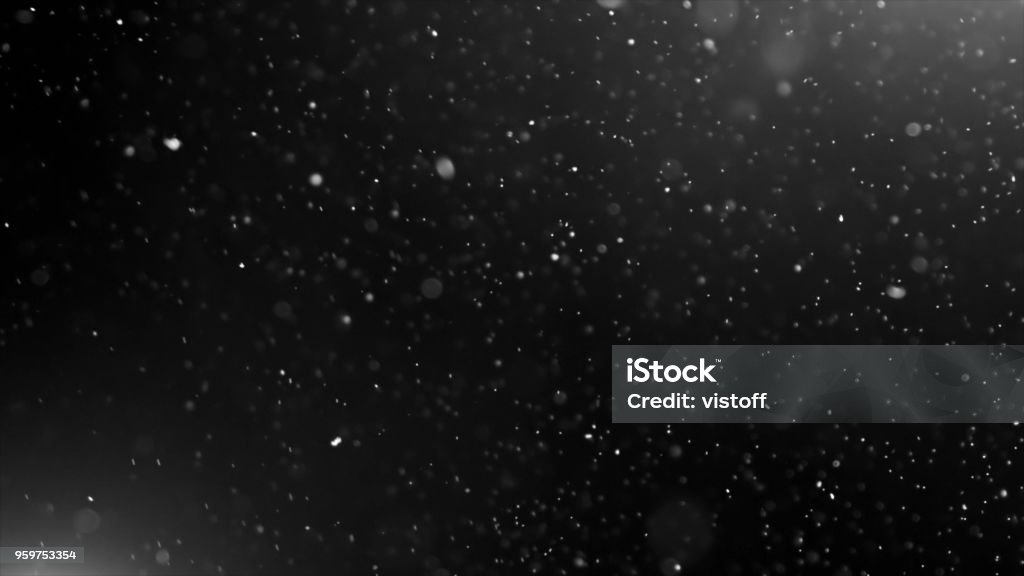 Dust Cloud Isolated Black Background Bubble Bokeh dust cloud isolated black background bubble bokeh. Particle Stock Photo