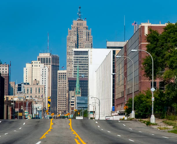 istock Road to Downtown Detroit 959753378