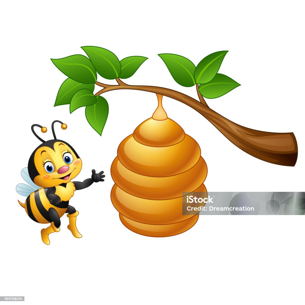 Ilustración de Dibujos Animados La Abeja Y Un Panal De Abejas y más Vectores Libres de Derechos de Abeja - Abeja, Ala de animal, Amarillo - Color - iStock Ilustración de Dibujos Animados La Abeja Y Un Panal De Abejas y más Vectores Libres de Derechos de Abeja - Abeja, Ala de animal, Amarillo - Color - iStock