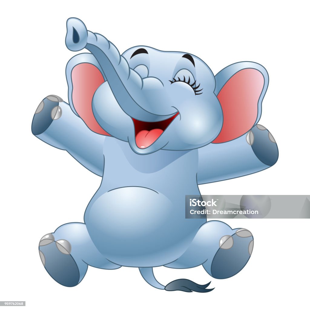 Ilustración de Elefante Feliz De Dibujos Animados y más Vectores Libres de Derechos de Elefante - Elefante, Reírse, Saltar - Actividad física - iStock Ilustración de Elefante Feliz De Dibujos Animados y más Vectores Libres de Derechos de Elefante - Elefante, Reírse, Saltar - Actividad física - iStock