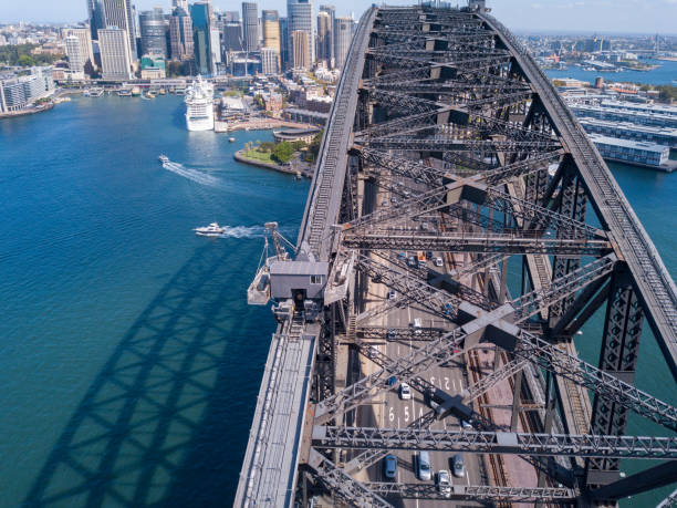 istock Aerial view of Sydney Harbour Bridge 959765610