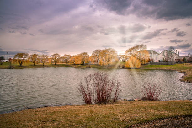 istock Typical midwest lakefront properties in United States 959773046