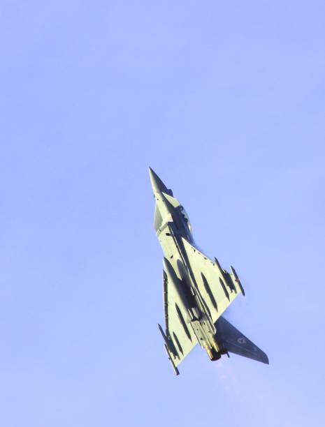 istock EuroFighter Climbing into the sky 959797124
