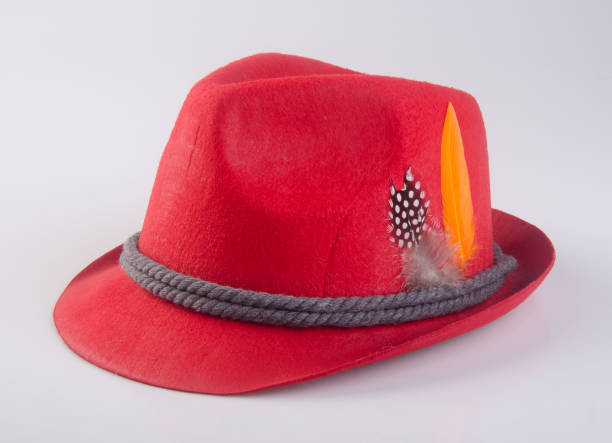 istock hat or Beer Fest bavarian hat on a background 959797546