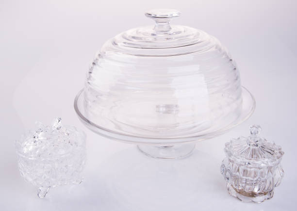 istock cake stand or glass cake tray on a backgeound 959803776