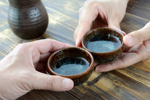 istock Drinking SAKE, Japanese traditional alcoholic drink 959807848
